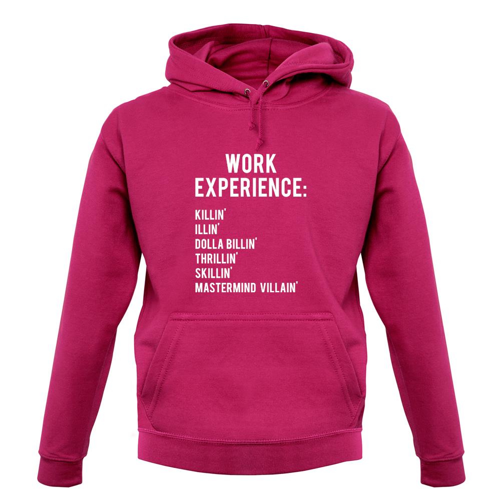 Work Experience unisex hoodie Work Experience unisex hoodie