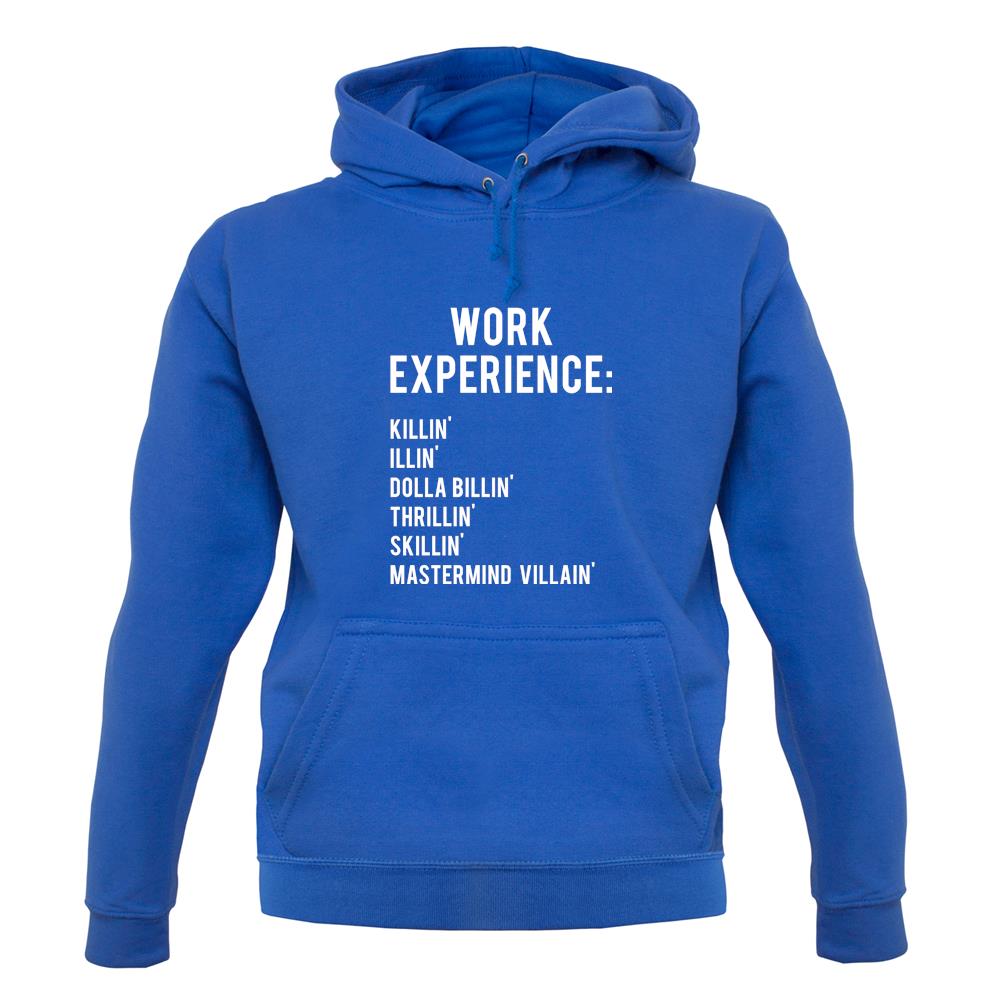 Work Experience unisex hoodie Work Experience unisex hoodie