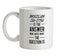 Brazilian Jiu-Jitsu Is The Answer Ceramic Mug Brazilian Jiu-Jitsu Is The Answer Ceramic Mug