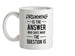 Drumming Is The Answer Ceramic Mug Drumming Is The Answer Ceramic Mug