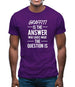 Graffiti Is The Answer Mens T-Shirt Graffiti Is The Answer Mens T-Shirt