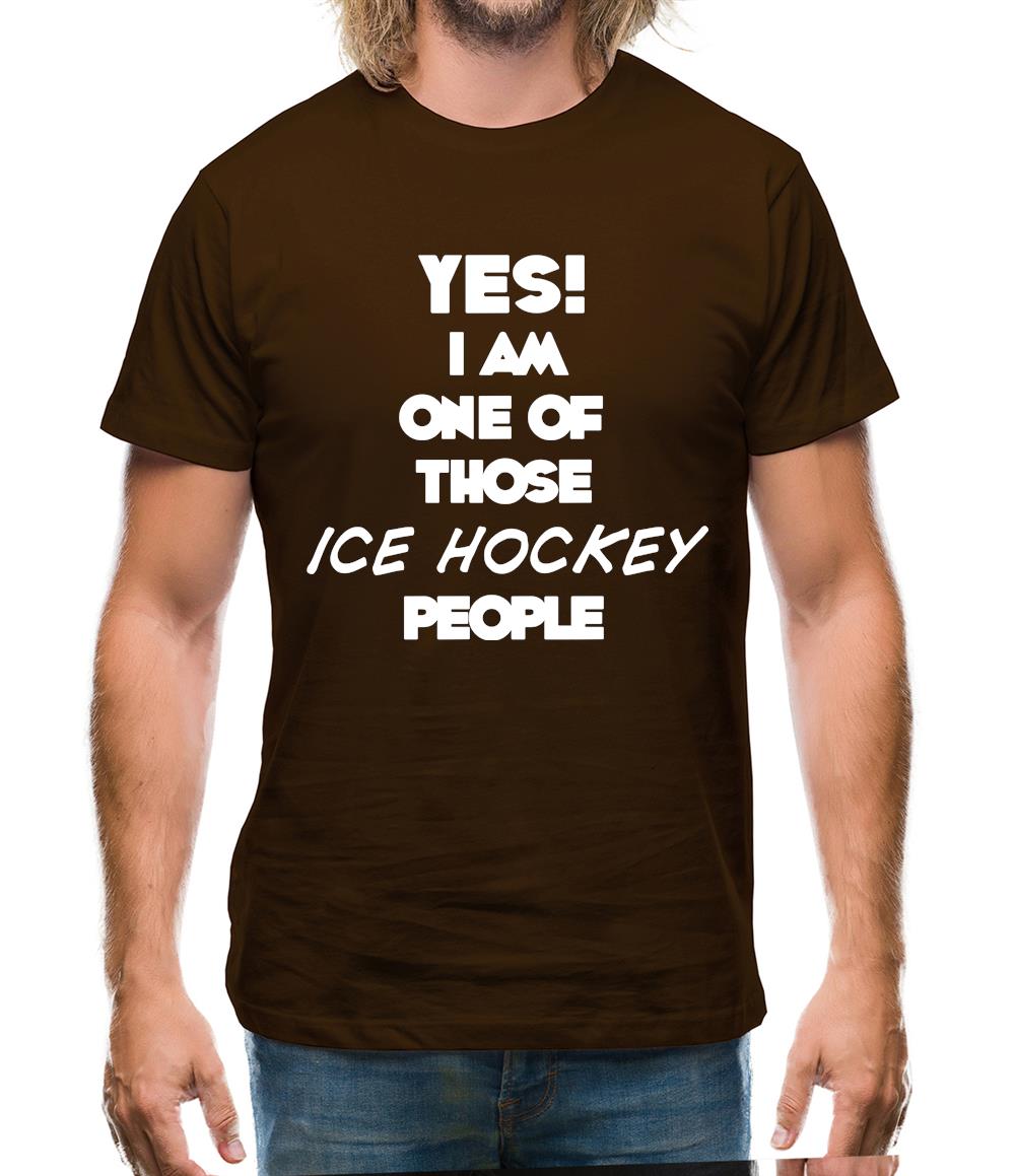 Yes! I Am One Of Those Ice Hockey People Mens T-Shirt Yes! I Am One Of Those Ice Hockey People Mens T-Shirt