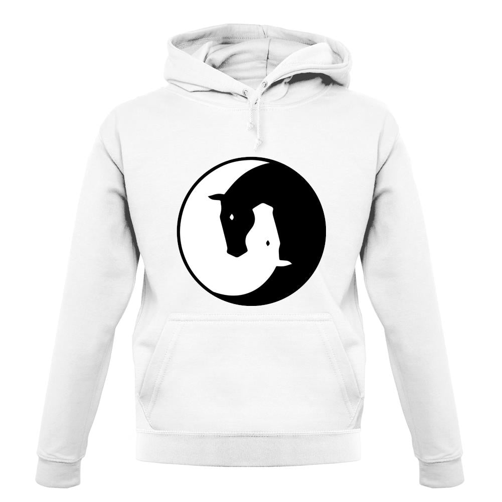 Yin Yang Horses unisex hoodie Yin Yang Horses unisex hoodie