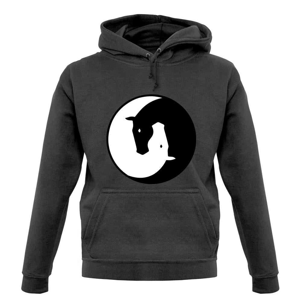 Yin Yang Horses unisex hoodie Yin Yang Horses unisex hoodie