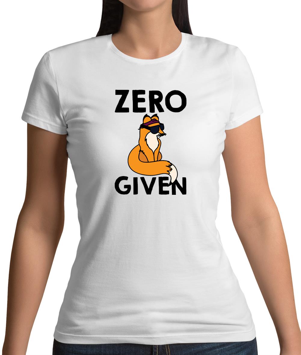 Zero Fox Given Womens T-Shirt Zero Fox Given Womens T-Shirt