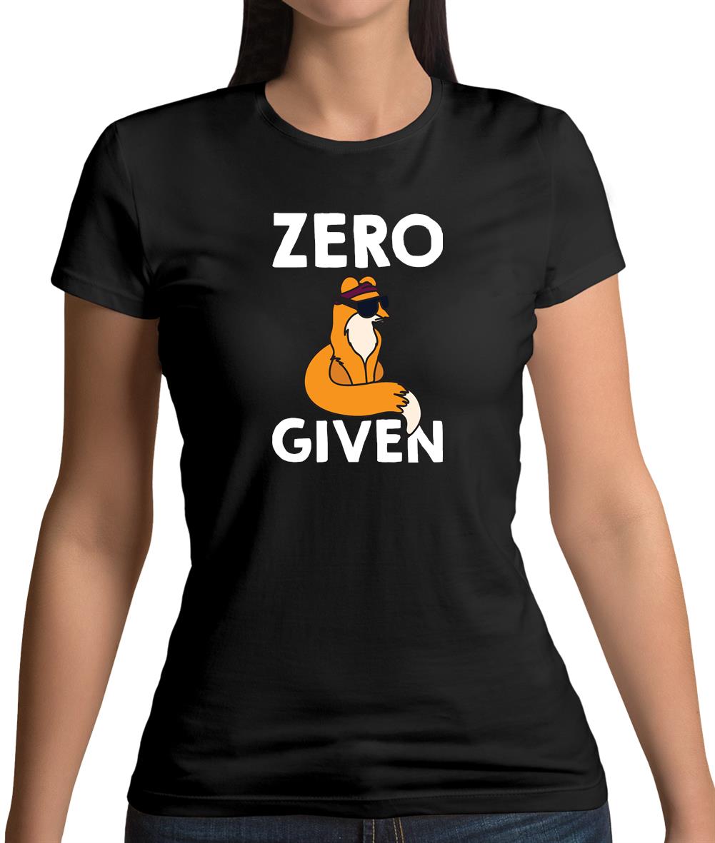 Zero Fox Given Womens T-Shirt Zero Fox Given Womens T-Shirt