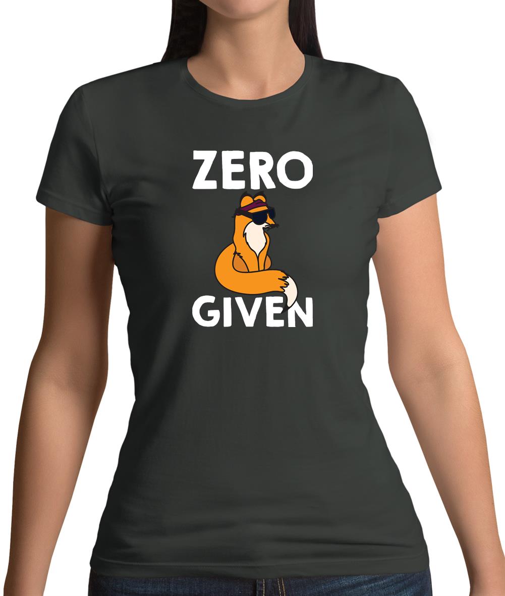Zero Fox Given Womens T-Shirt Zero Fox Given Womens T-Shirt