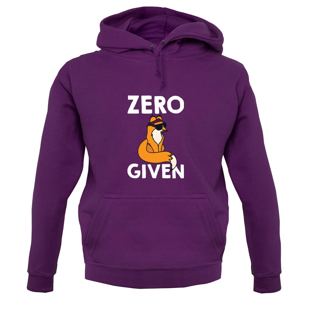 Zero Fox Given Unisex Hoodie Zero Fox Given Unisex Hoodie