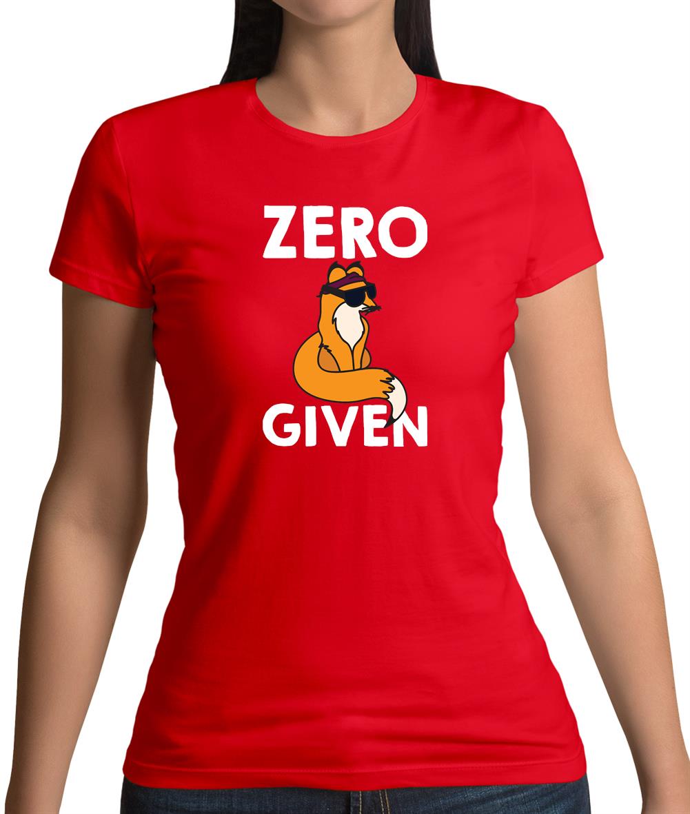 Zero Fox Given Womens T-Shirt Zero Fox Given Womens T-Shirt
