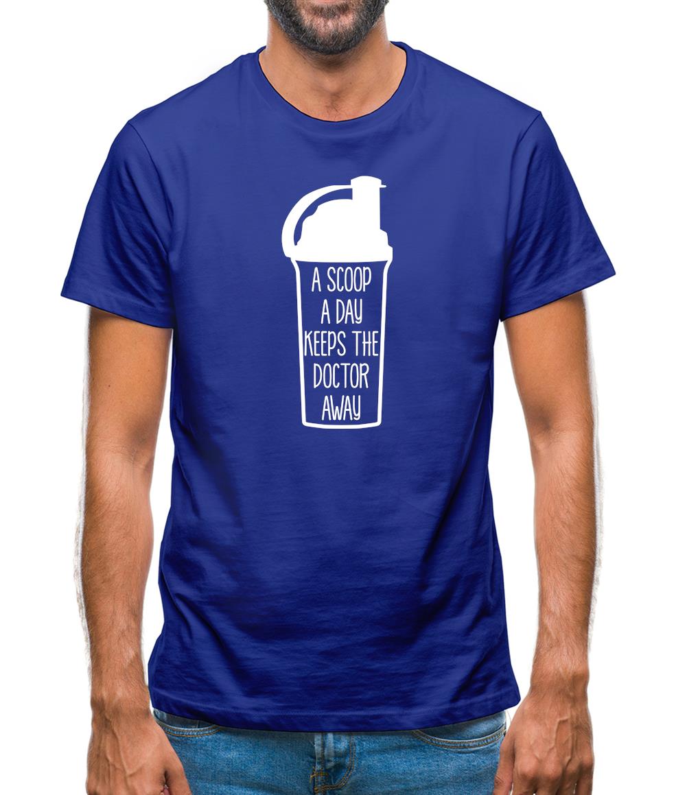 A Scoop A Day Keeps The Doctor Away Mens T-Shirt A Scoop A Day Keeps The Doctor Away Mens T-Shirt