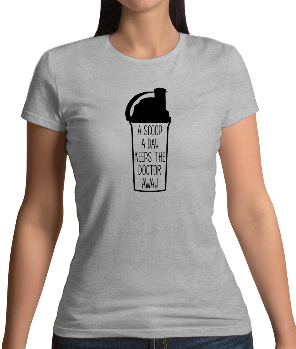 A Scoop A Day Keeps The Doctor Away Womens T-Shirt A Scoop A Day Keeps The Doctor Away Womens T-Shirt