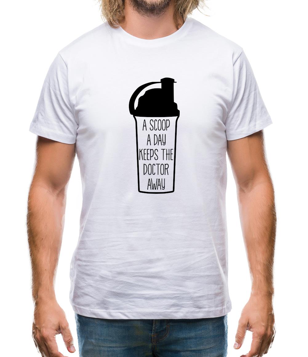 A Scoop A Day Keeps The Doctor Away Mens T-Shirt A Scoop A Day Keeps The Doctor Away Mens T-Shirt