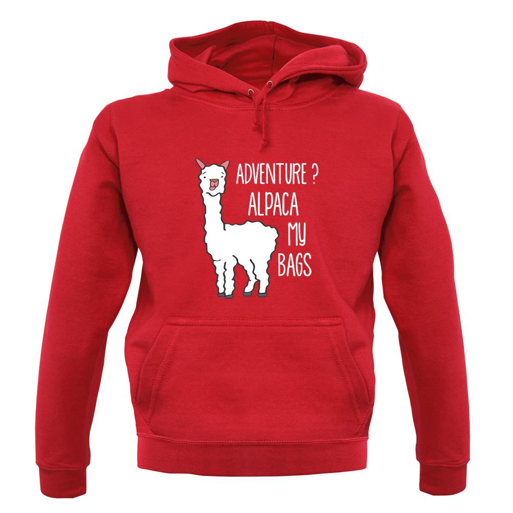 Adventure Alpaca My Bags unisex hoodie Adventure Alpaca My Bags unisex hoodie