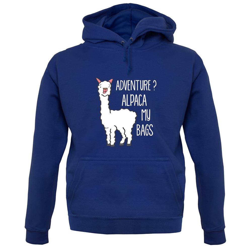 Adventure Alpaca My Bags unisex hoodie Adventure Alpaca My Bags unisex hoodie