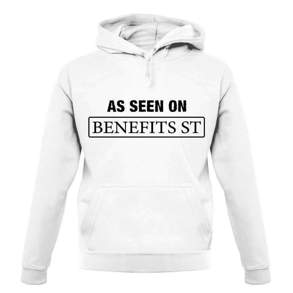 As Seen On Benefits St unisex hoodie As Seen On Benefits St unisex hoodie