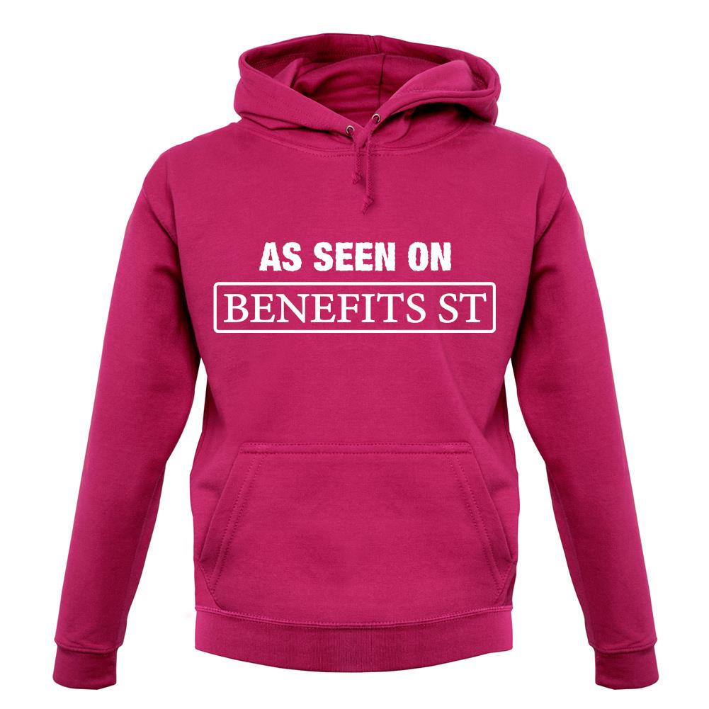 As Seen On Benefits St unisex hoodie As Seen On Benefits St unisex hoodie