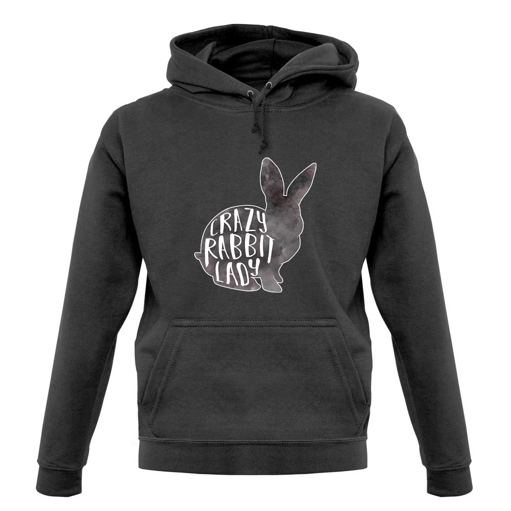 Crazy Rabbit Lady unisex hoodie Crazy Rabbit Lady unisex hoodie