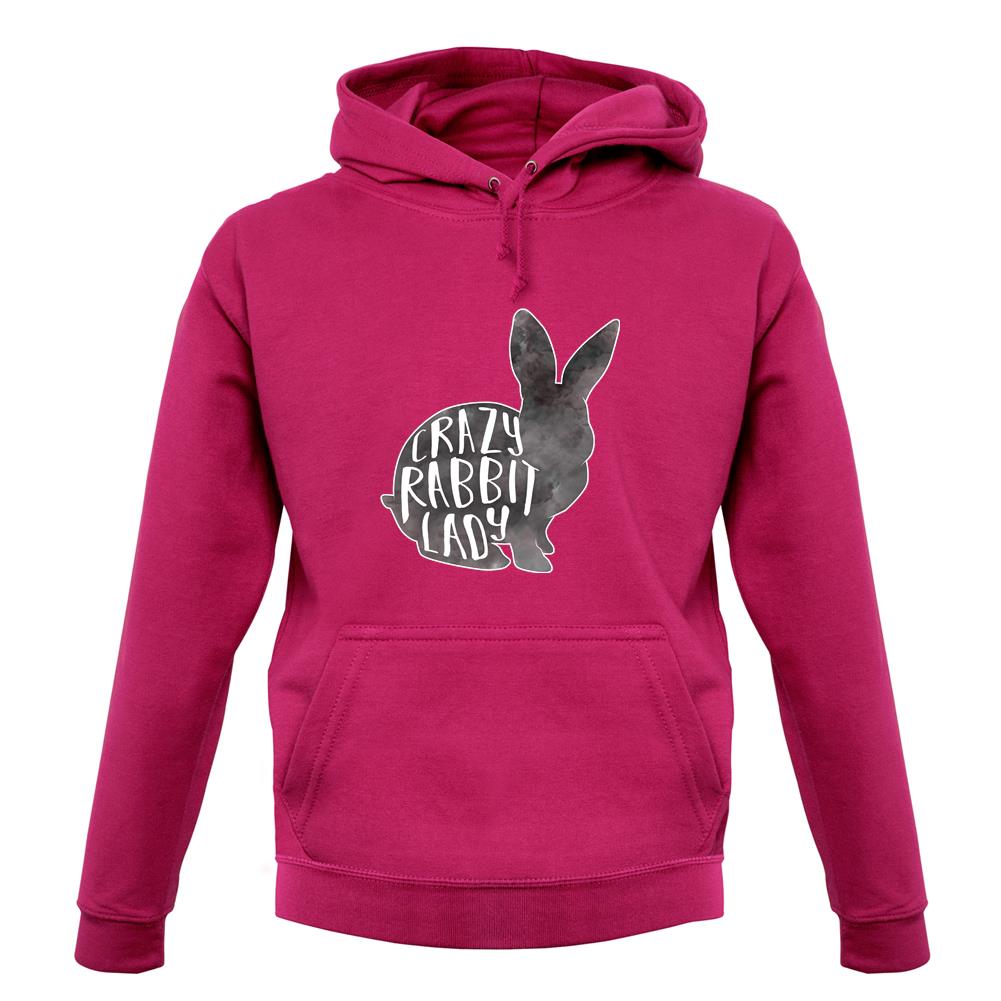 Crazy Rabbit Lady unisex hoodie Crazy Rabbit Lady unisex hoodie