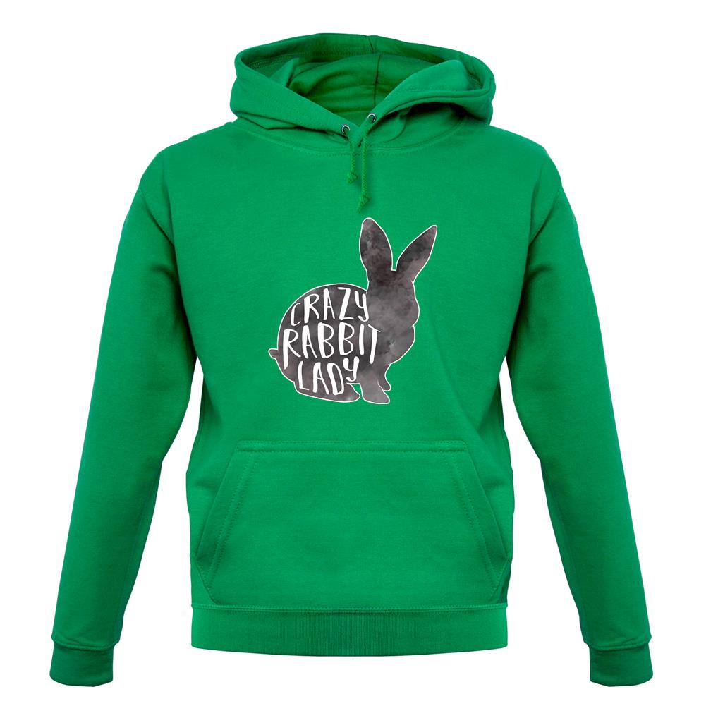Crazy Rabbit Lady unisex hoodie Crazy Rabbit Lady unisex hoodie