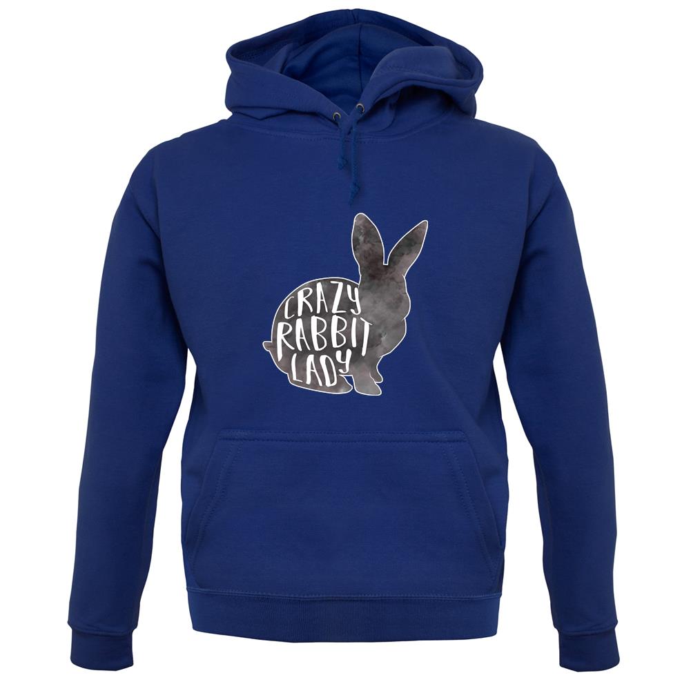 Crazy Rabbit Lady unisex hoodie Crazy Rabbit Lady unisex hoodie
