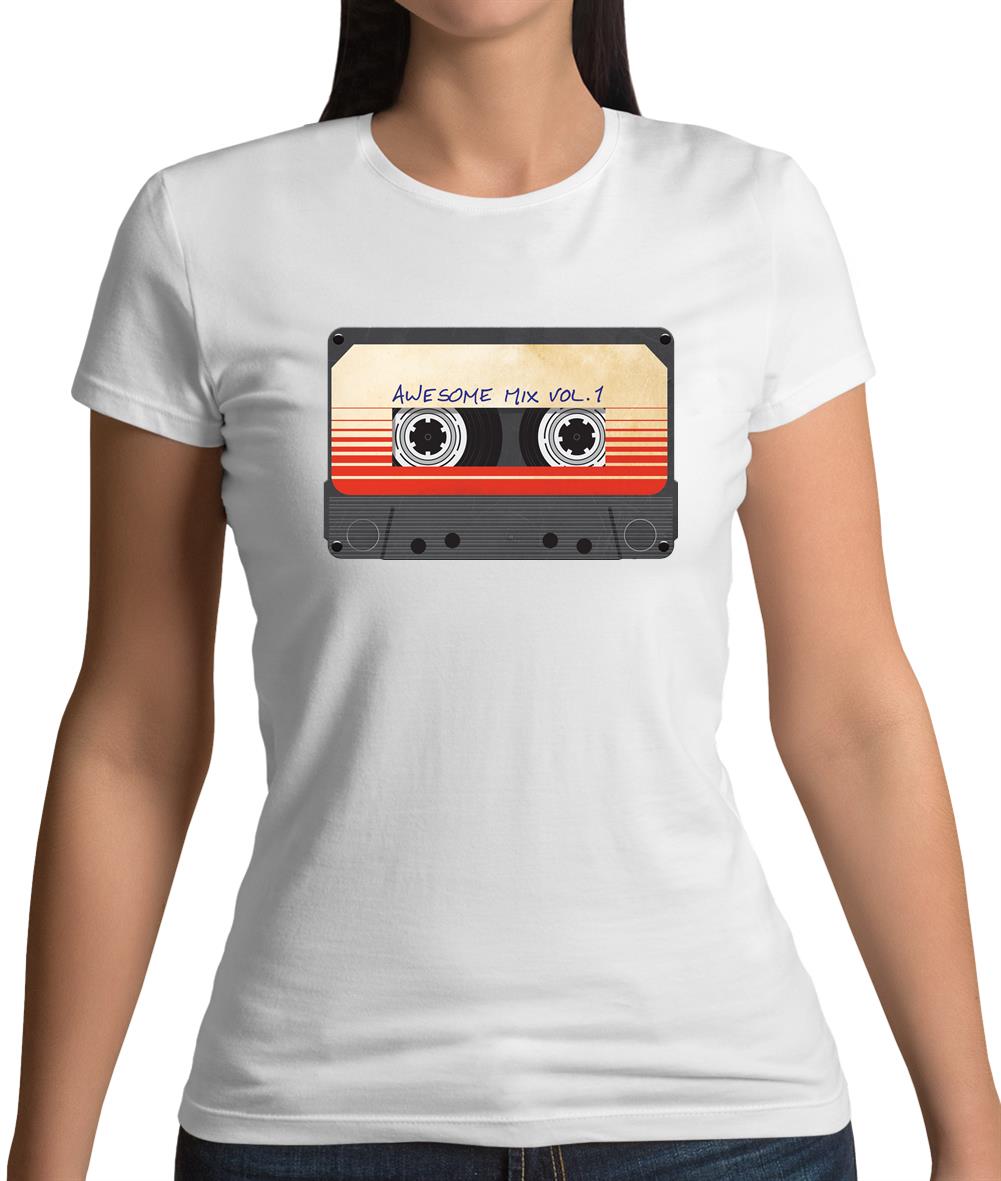 Awesome Mix Tape Vol.1 Womens T-Shirt Awesome Mix Tape Vol.1 Womens T-Shirt