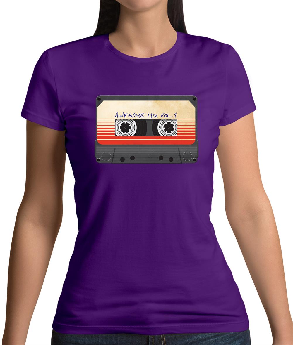 Awesome Mix Tape Vol.1 Womens T-Shirt Awesome Mix Tape Vol.1 Womens T-Shirt