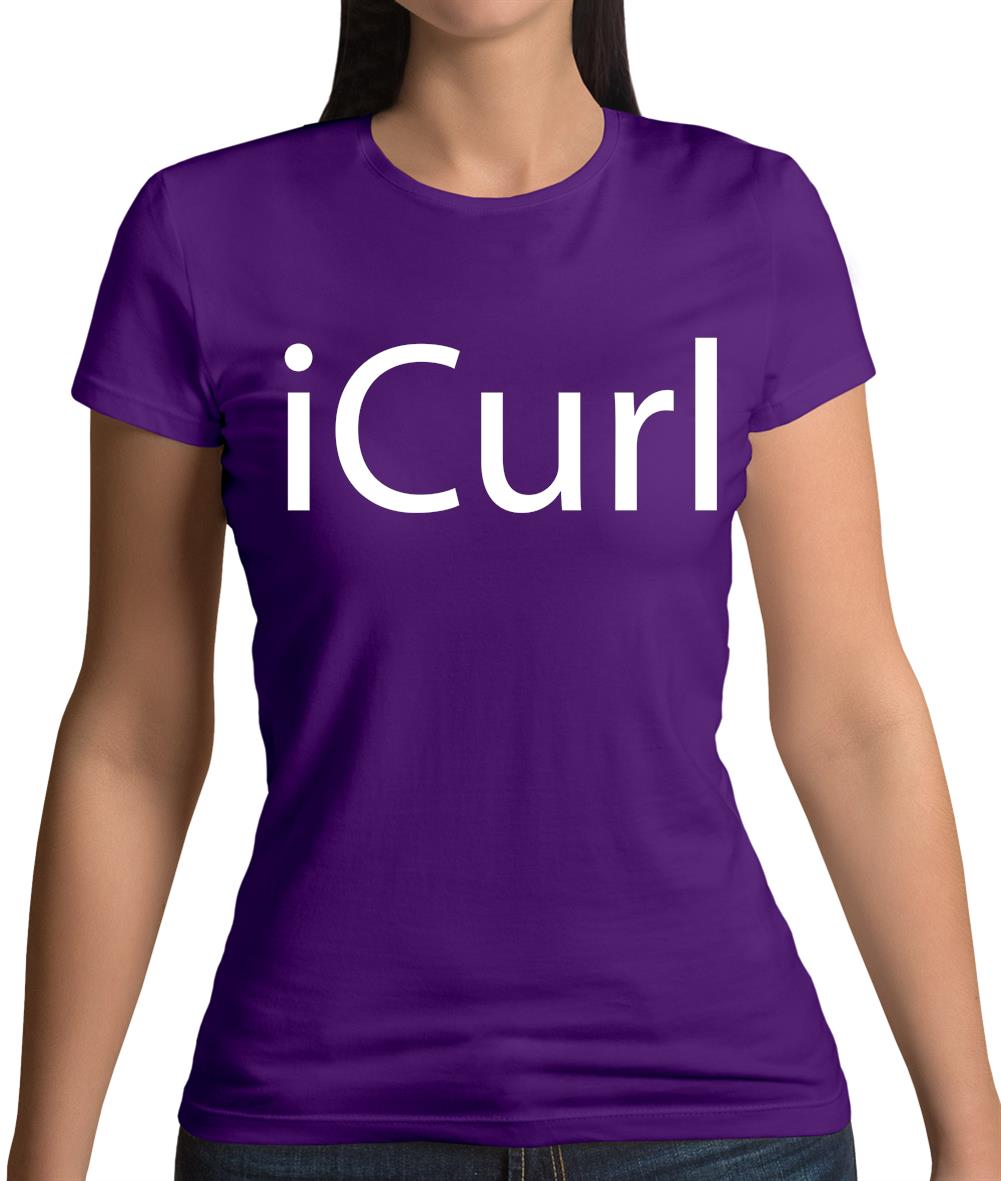 Icurl Womens T-Shirt Icurl Womens T-Shirt