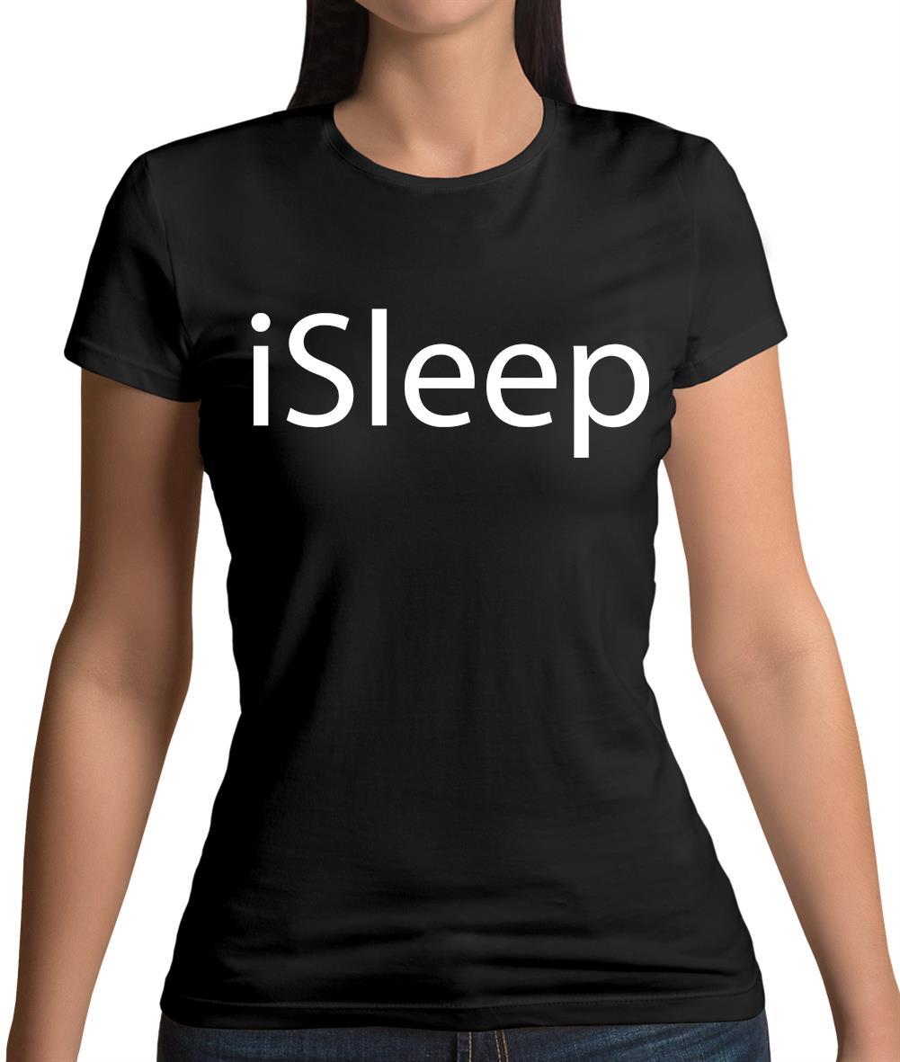Isleep Womens T-Shirt Isleep Womens T-Shirt