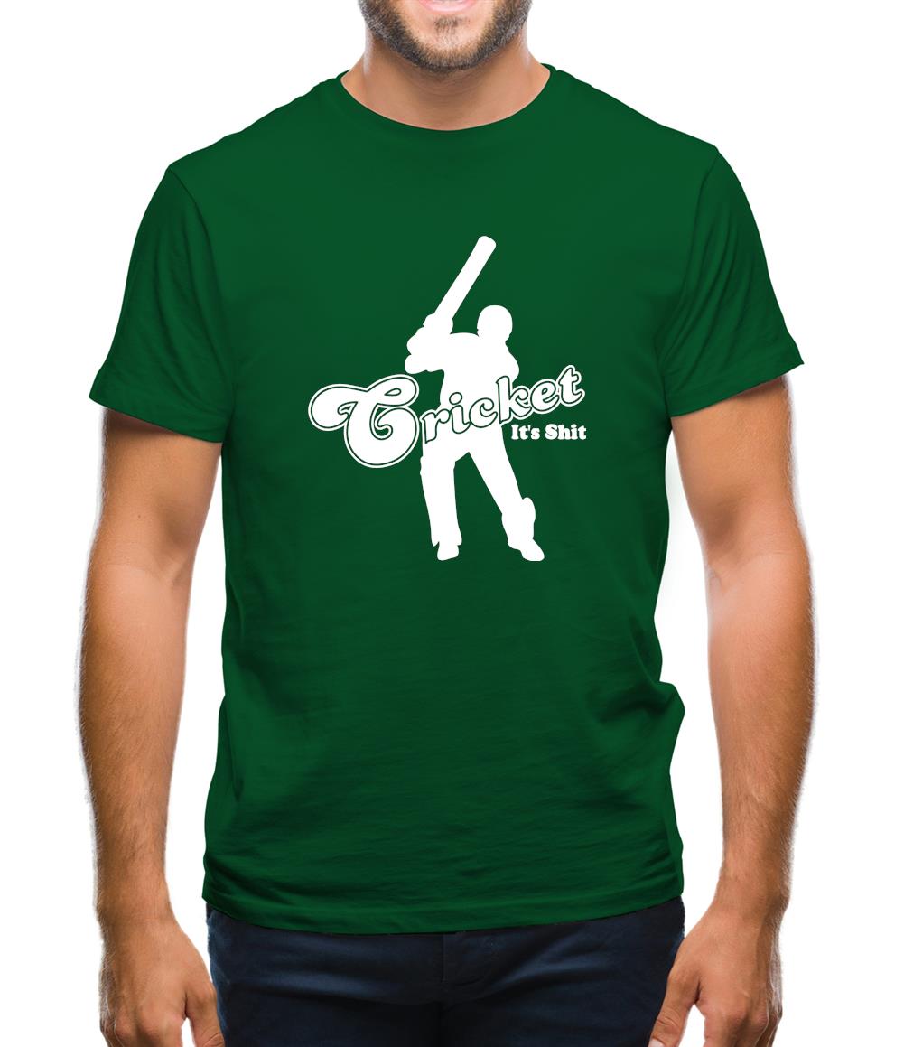 Cricket It's Shit Mens T-Shirt Cricket It's Shit Mens T-Shirt
