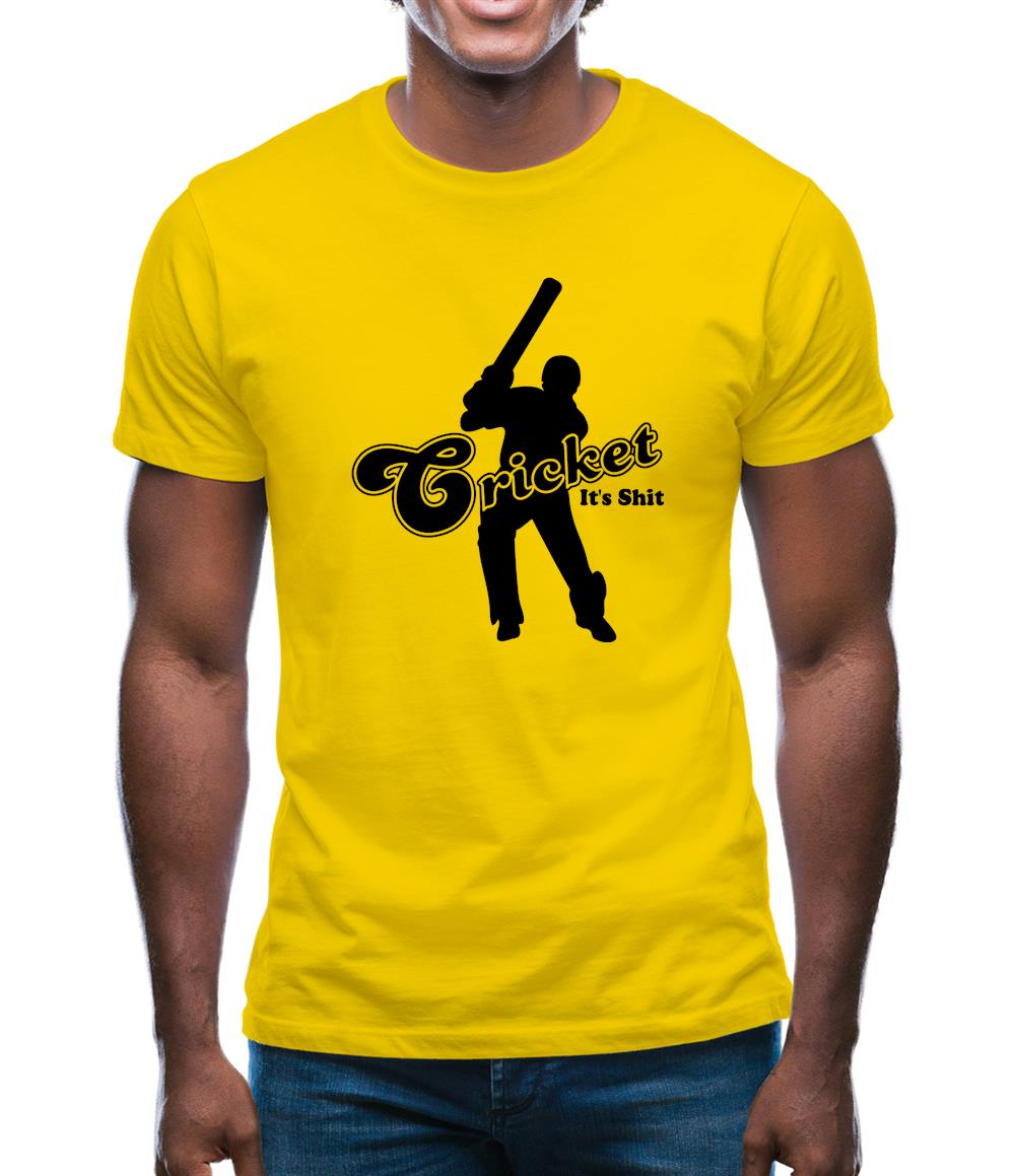 Cricket It's Shit Mens T-Shirt Cricket It's Shit Mens T-Shirt