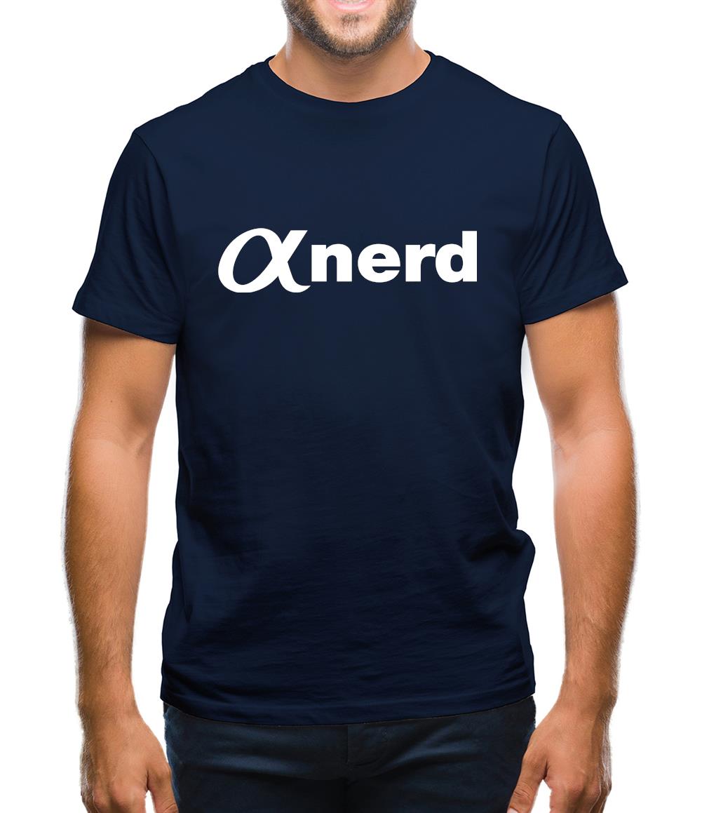 Alpha Nerd Mens T-Shirt Alpha Nerd Mens T-Shirt