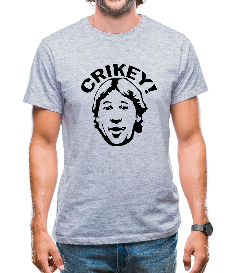 Crikey! its croc savin' time Mens T-Shirt Crikey! its croc savin' time Mens T-Shirt