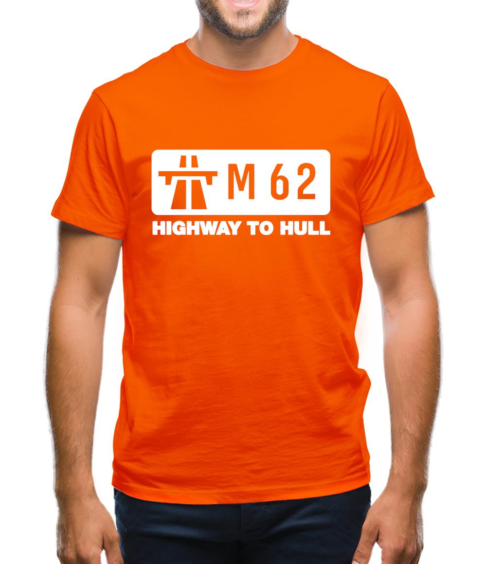 M62 Highway to Hull Mens T-Shirt M62 Highway to Hull Mens T-Shirt