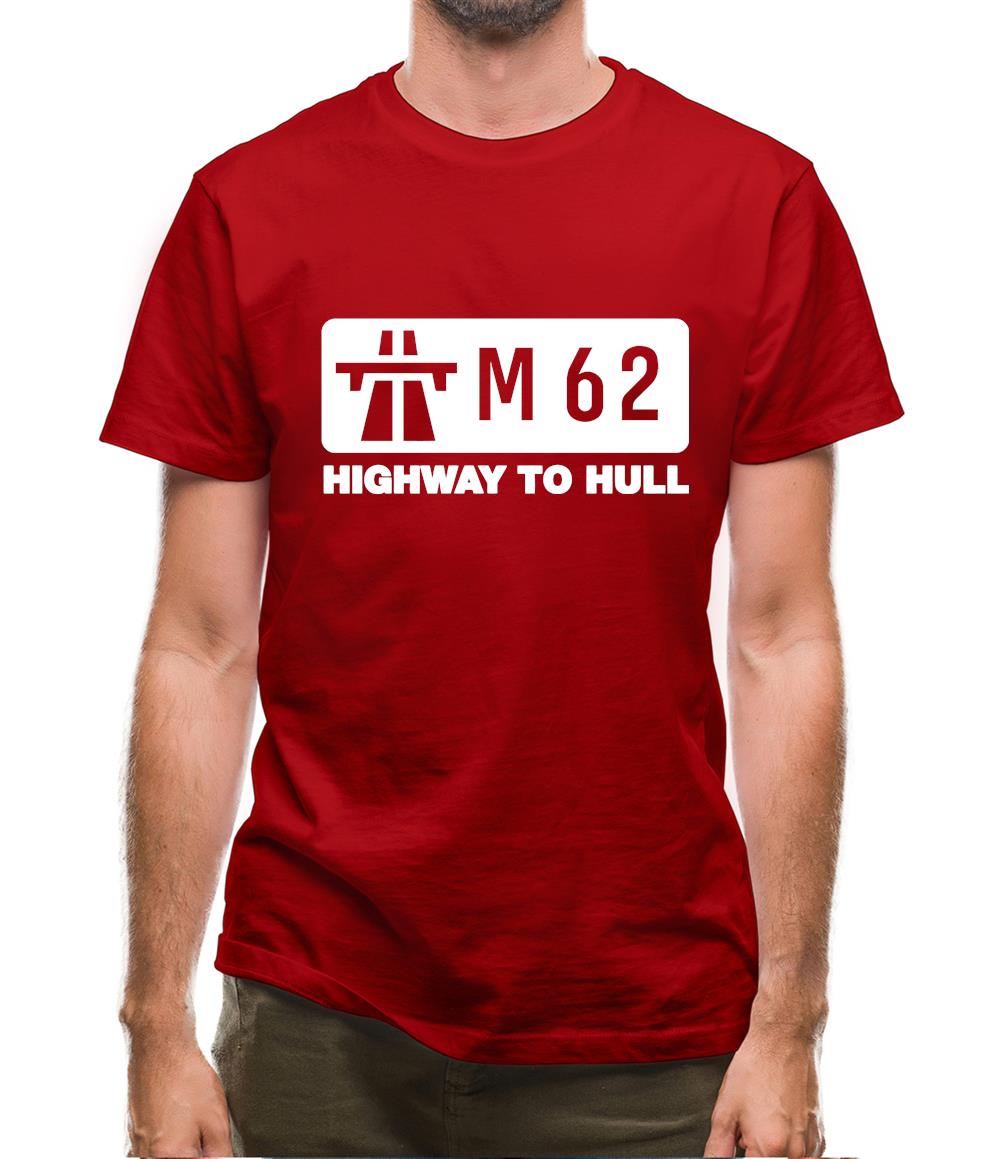 M62 Highway to Hull Mens T-Shirt M62 Highway to Hull Mens T-Shirt