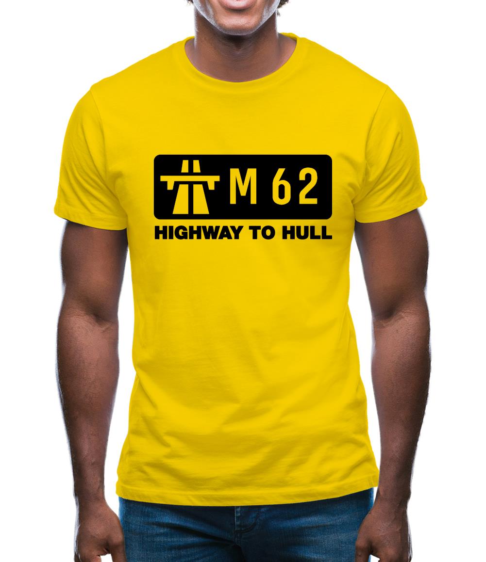 M62 Highway to Hull Mens T-Shirt M62 Highway to Hull Mens T-Shirt