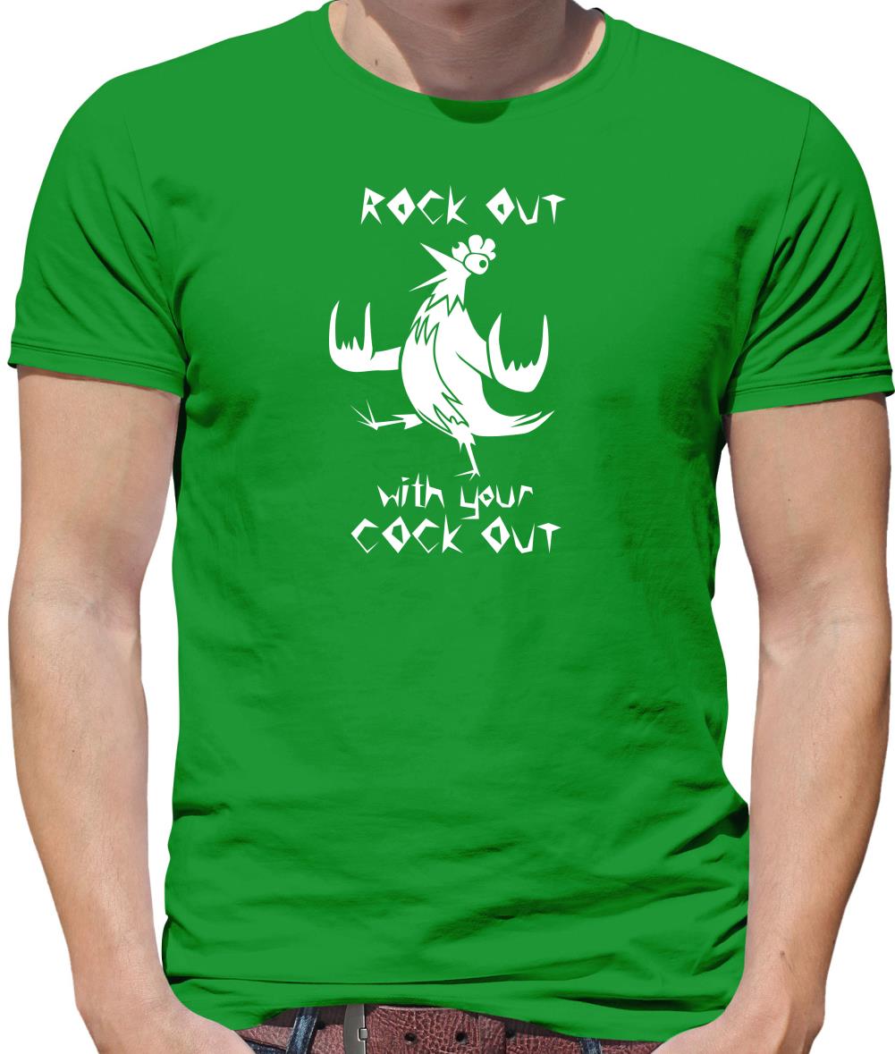 Rock out with your cock out Mens T-Shirt Rock out with your cock out Mens T-Shirt