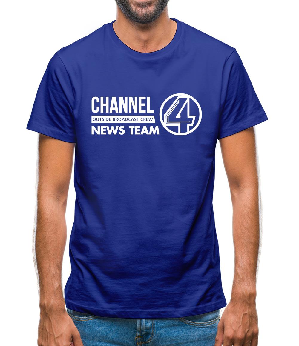 Anchorman - channel 4 outside broadcast Mens T-Shirt Anchorman - channel 4 outside broadcast Mens T-Shirt