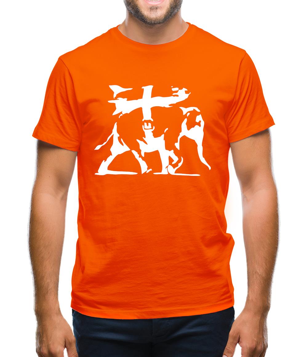 Banksy - Bomb Elephant Mens T-Shirt Banksy - Bomb Elephant Mens T-Shirt