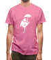 Banksy Flying Rat Mens T-Shirt