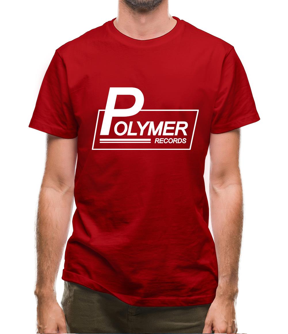 Polymer Records Mens T-Shirt Polymer Records Mens T-Shirt
