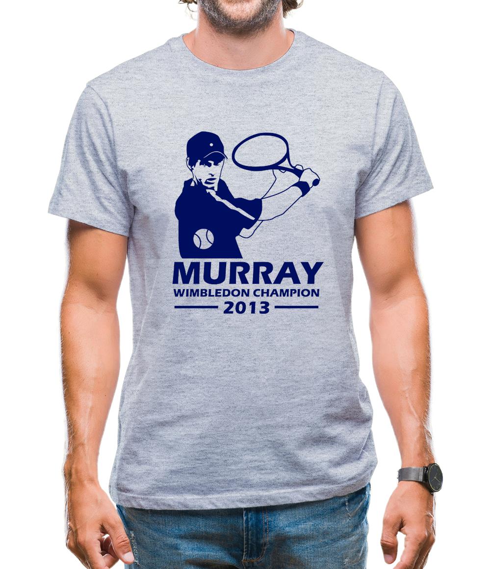 Andy Murray Wimbledon Champion Mens T-Shirt Andy Murray Wimbledon Champion Mens T-Shirt