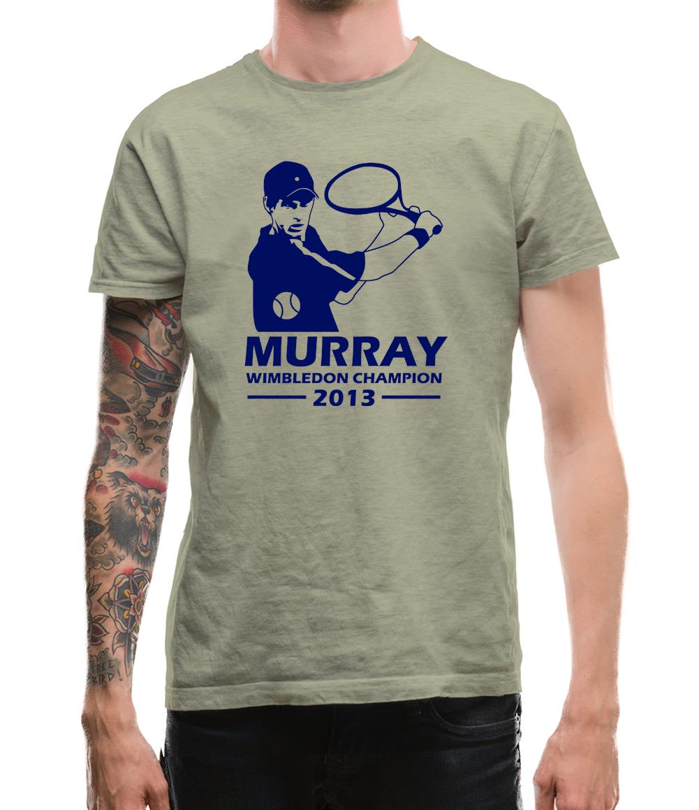 Andy Murray Wimbledon Champion Mens T-Shirt Andy Murray Wimbledon Champion Mens T-Shirt