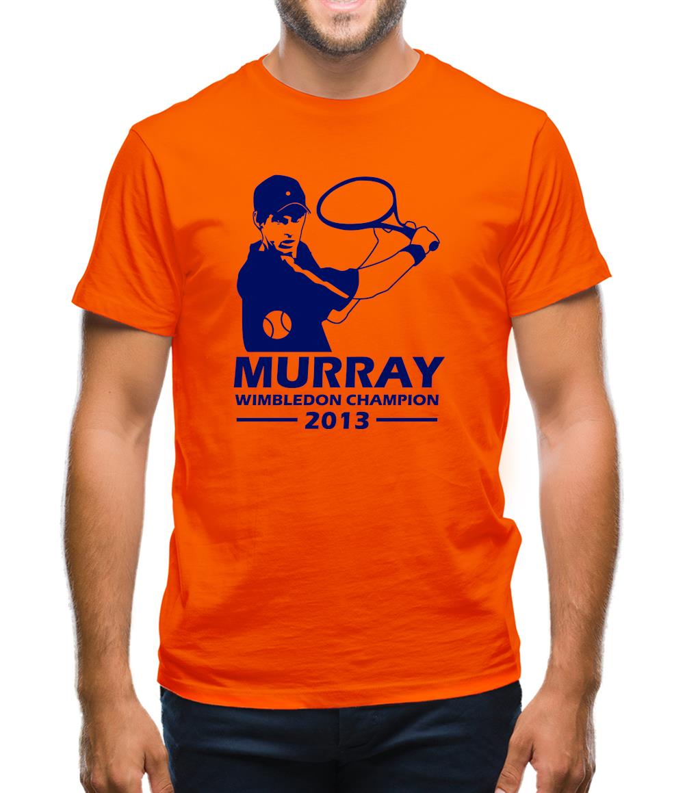 Andy Murray Wimbledon Champion Mens T-Shirt Andy Murray Wimbledon Champion Mens T-Shirt