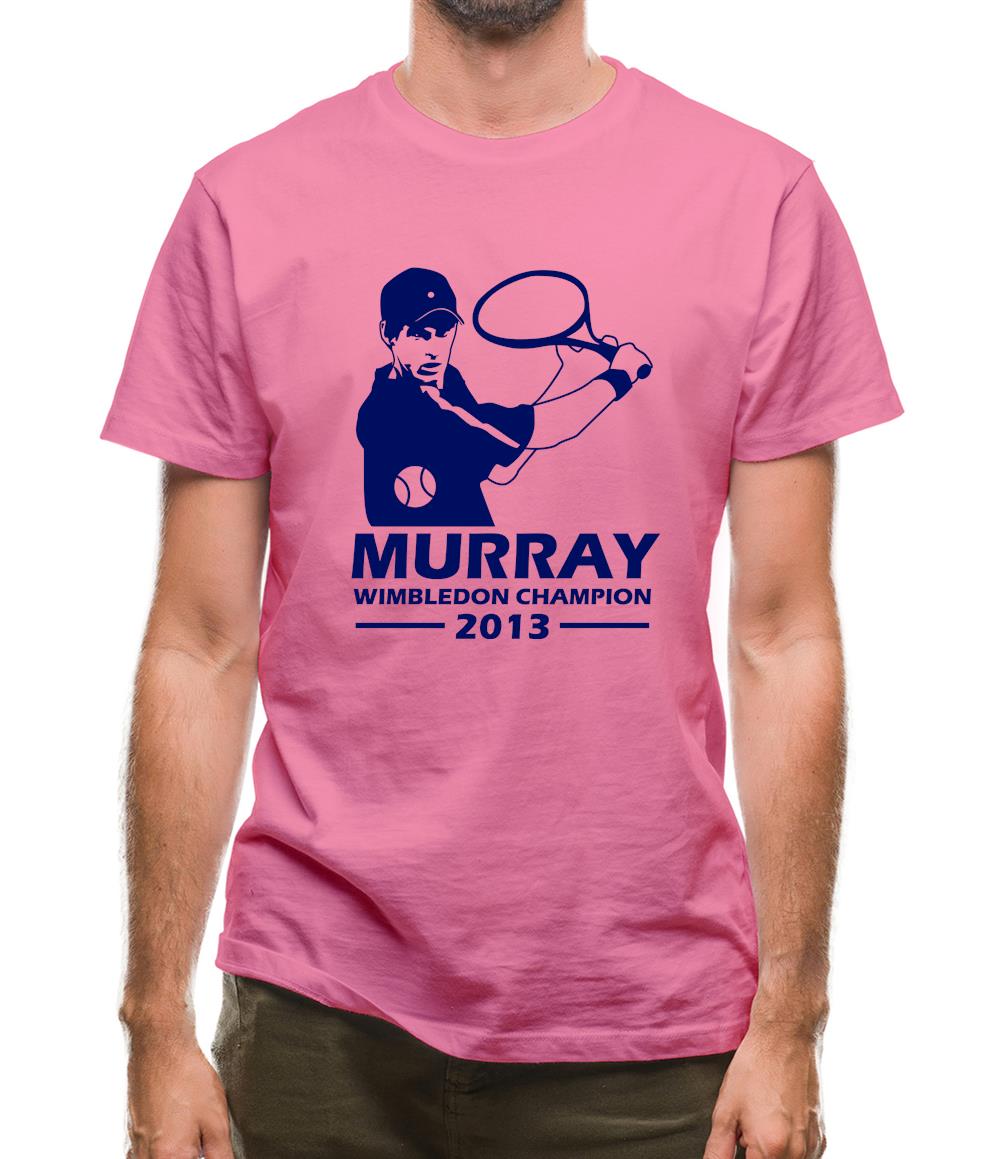 Andy Murray Wimbledon Champion Mens T-Shirt Andy Murray Wimbledon Champion Mens T-Shirt