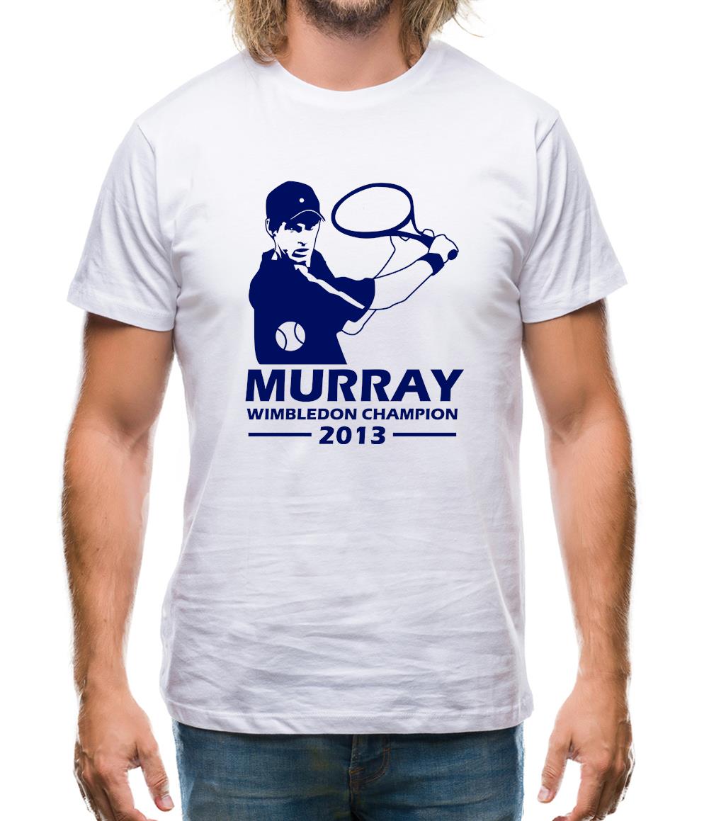 Andy Murray Wimbledon Champion Mens T-Shirt Andy Murray Wimbledon Champion Mens T-Shirt