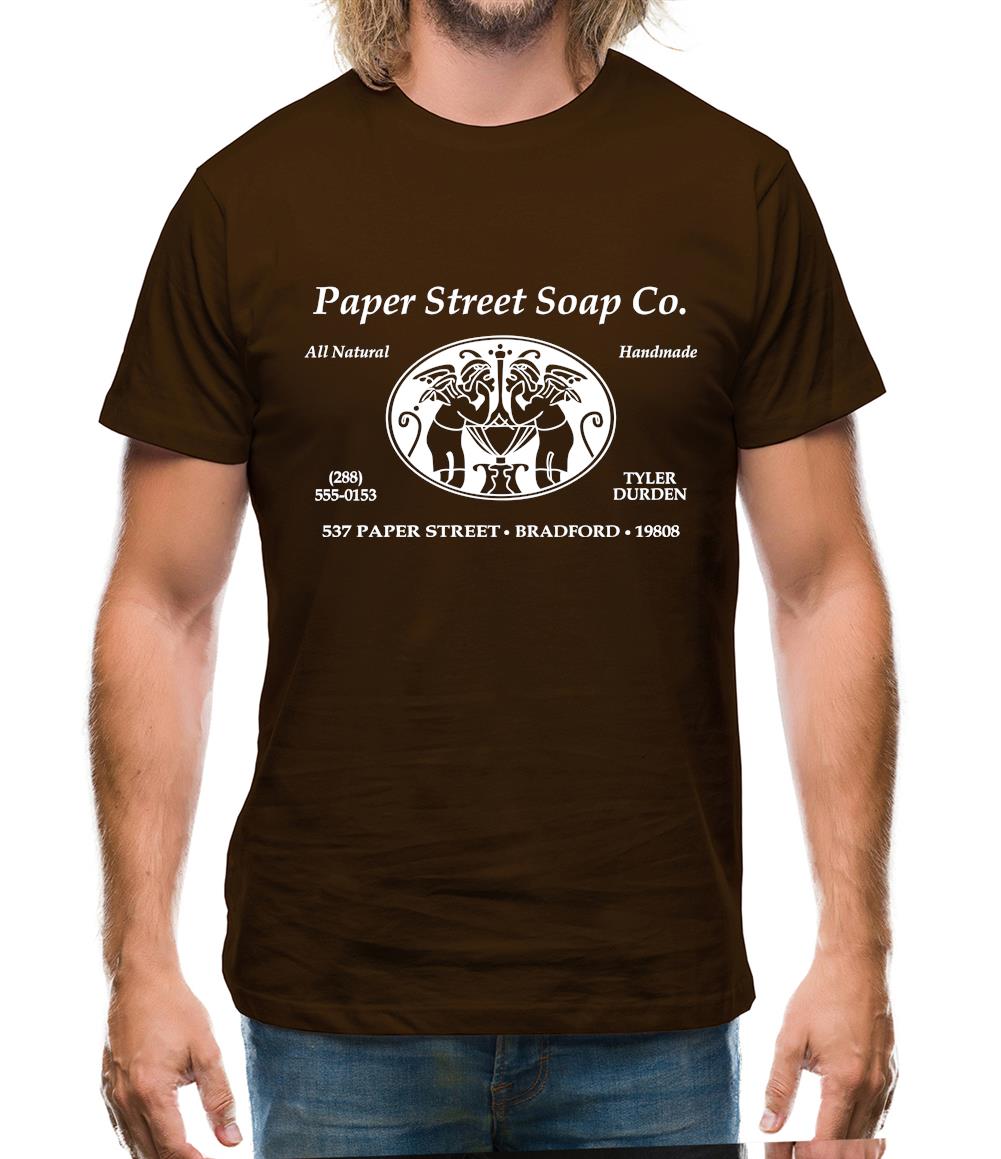 Fight Club - Paper Street Soap Company Mens T-Shirt Fight Club - Paper Street Soap Company Mens T-Shirt