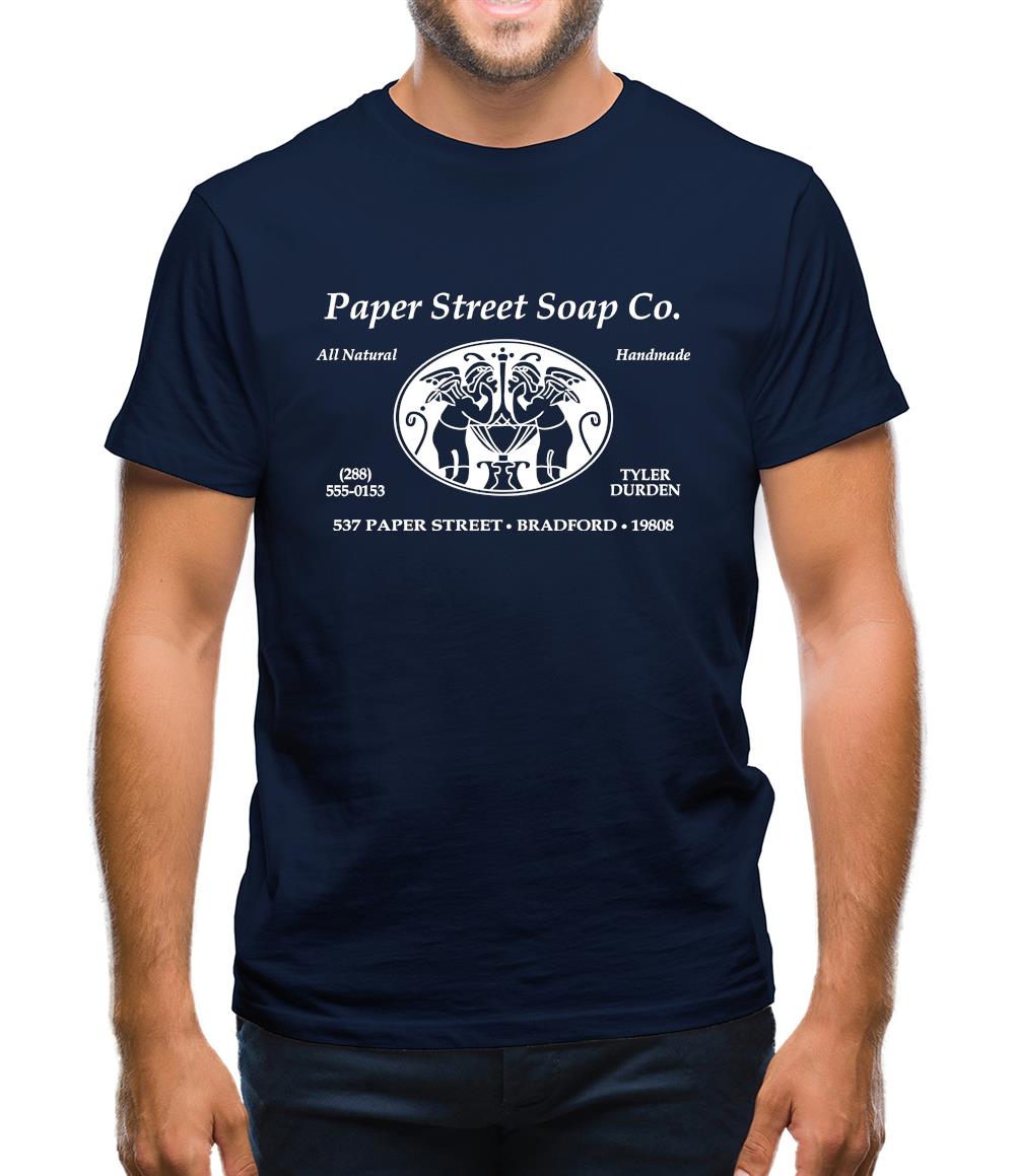 Fight Club - Paper Street Soap Company Mens T-Shirt Fight Club - Paper Street Soap Company Mens T-Shirt