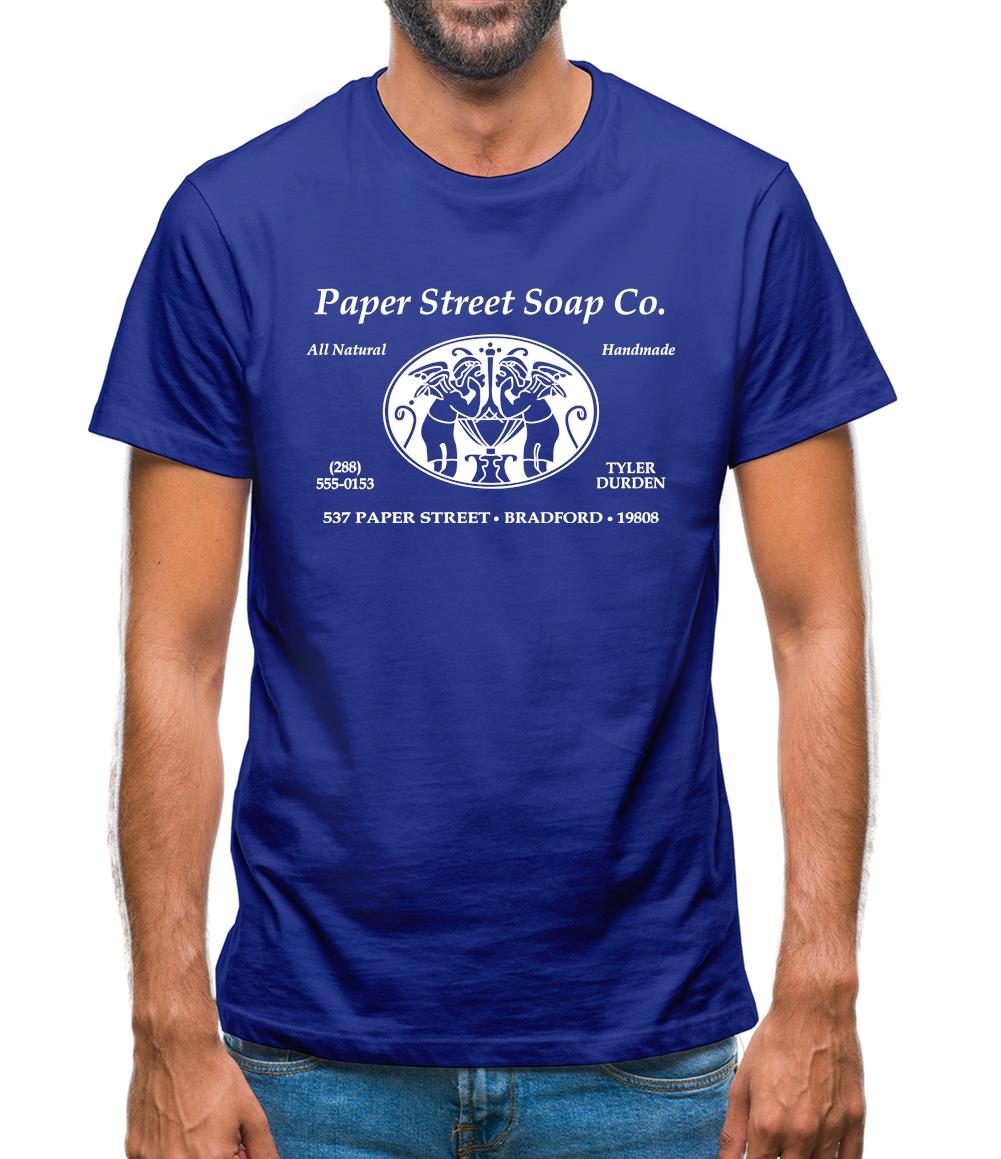 Fight Club - Paper Street Soap Company Mens T-Shirt Fight Club - Paper Street Soap Company Mens T-Shirt