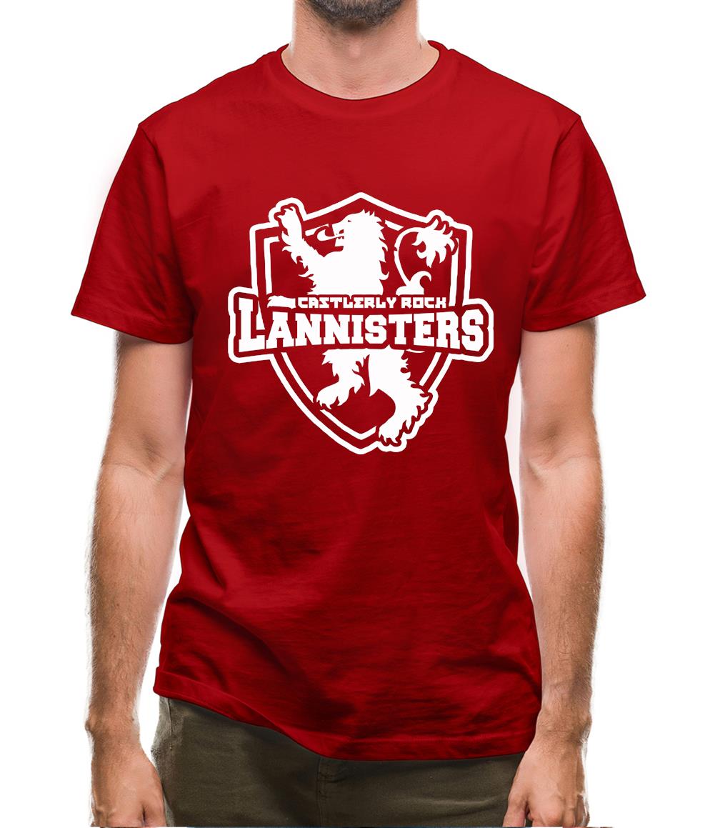 Game Of Thrones - Team Lannister Mens T-Shirt Game Of Thrones - Team Lannister Mens T-Shirt