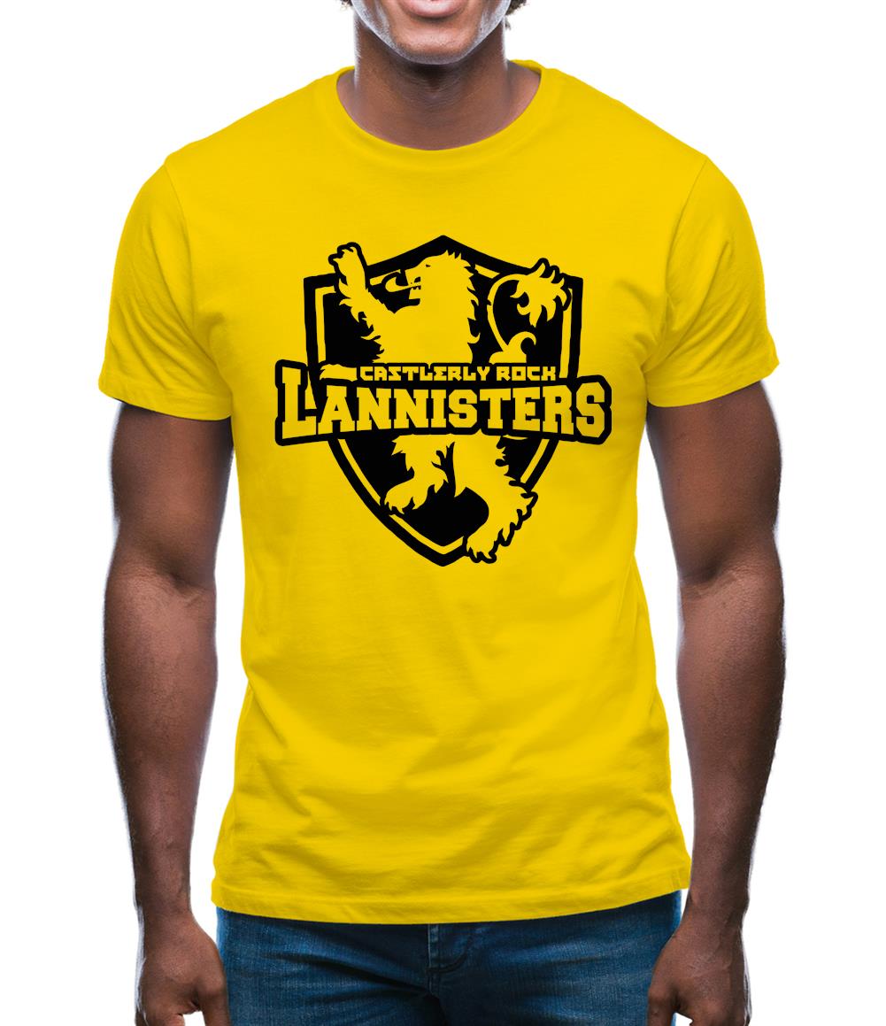 Game Of Thrones - Team Lannister Mens T-Shirt Game Of Thrones - Team Lannister Mens T-Shirt